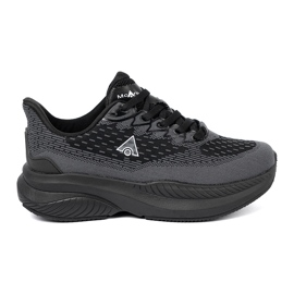 Shelvt Zapatillas negras claras con un mcArthur superior transpirable negro Shelvt Zapatillas negras claras con un mcArthur superior transpirable negro