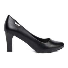 Elegantes tacones altos negros Sergio Leone