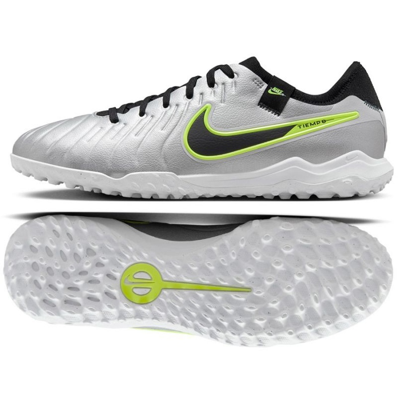 Nike Tiempo Legend 10 Pro TF M DV4336-001 Zapatos gris