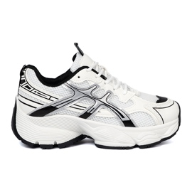 Shelvt Zapatillas blancas y blancas cómodas con una malla