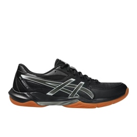 Zapatillas de voleibol de gel de gel ASICS 12 M 1071A116 001 negro