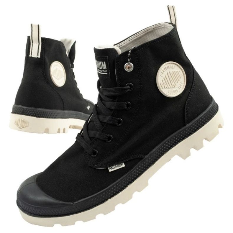 Palladium Pampa Chrome 74470-008-M zapatos de paladio negro Palladium Pampa Chrome 74470-008-M zapatos de paladio negro