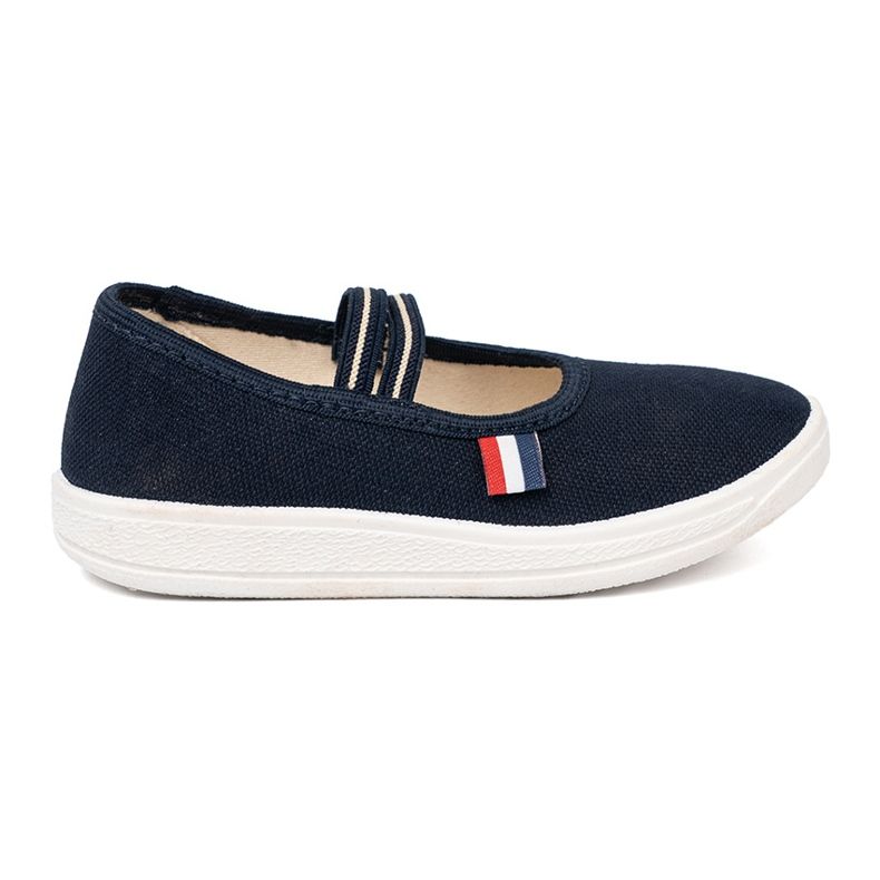 Shelvt Zapatos azul marino ligero con una correa flexible Shelvt Zapatos azul marino ligero con una correa flexible