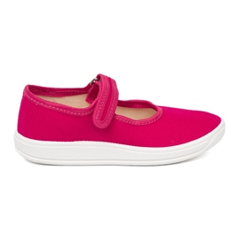 Shelvt Zapatillas para niños para velcro rosa