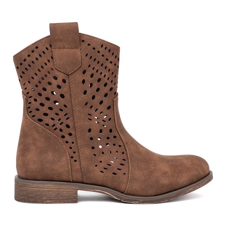 Seastar Botas marrones abiertas marrón Seastar Botas marrones abiertas marrón
