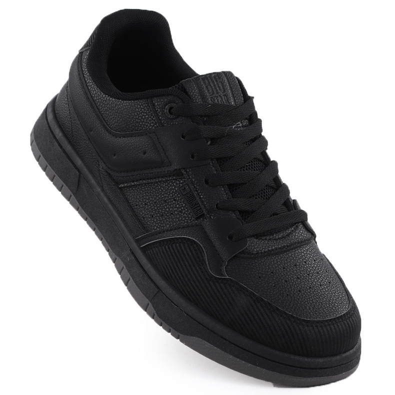 Big Star Zapatos deportivos para hombres negros grandes estrellas ss174005