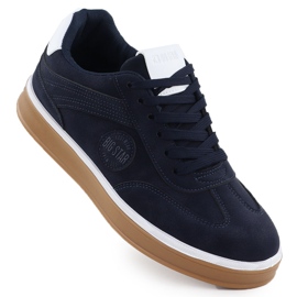 Big Star Zapatos deportivos masculinos azul marino azul gran estrella ss174021