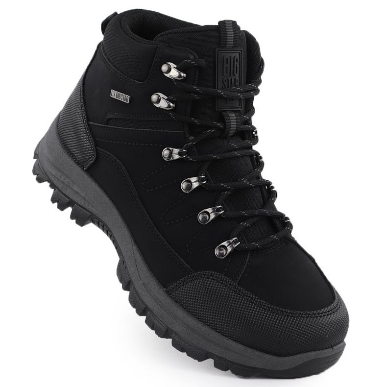Anfitrión masculino no aislado Black Big Star SS174048 negro