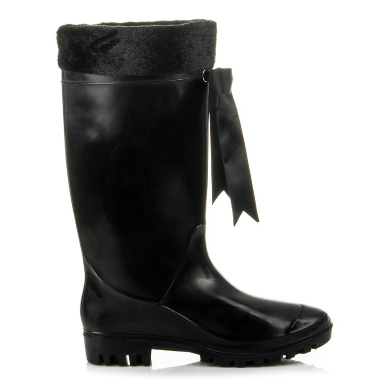 Botas altas con aislamiento negro Botas altas con aislamiento negro