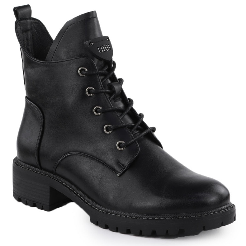 Botas para mujeres aisladas Black Vinceza 58609 negro