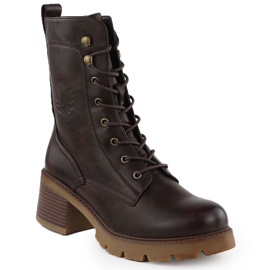 Botas para mujeres en el Brown Vinceza 89136
