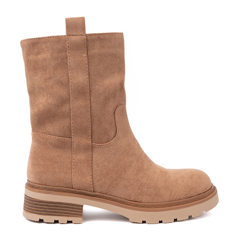 Shelvt Botas Camec minimalistas hechas de ante suave