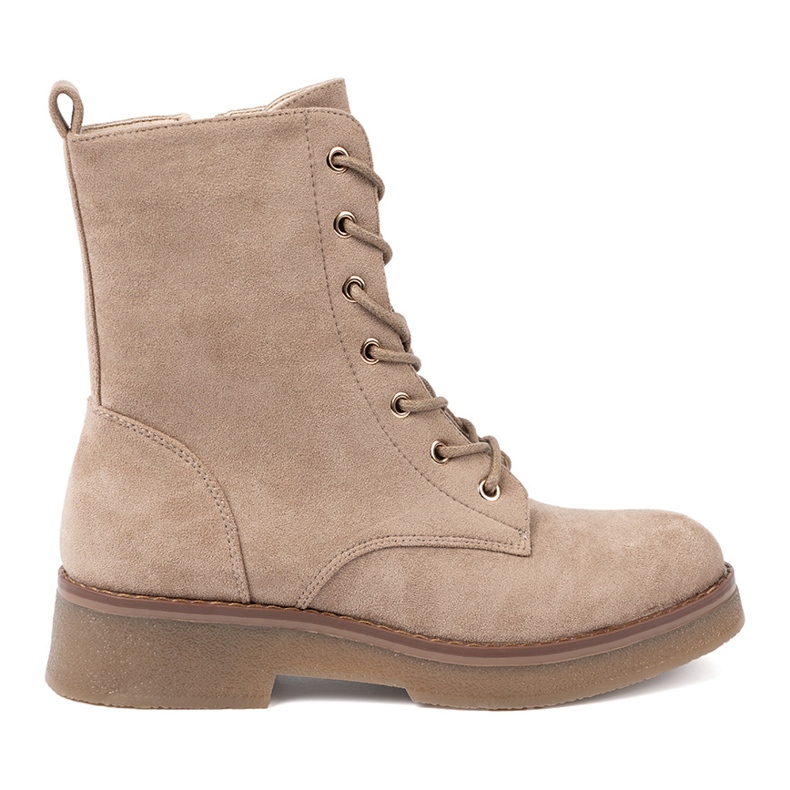 Shelvt Trabajadores beige elegantes con nariz redonda