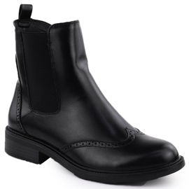 Potocki Botas aisladas para mujeres, macetas negras SZ12686 negro