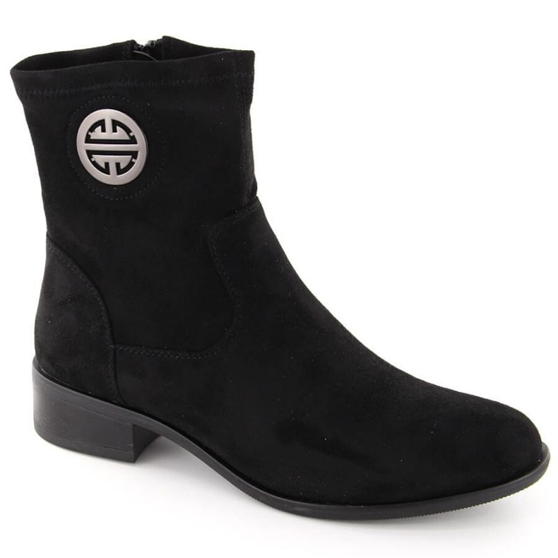 Boots de ante Jezzi en ASA198-28 JEZ432A negro Boots de ante Jezzi en ASA198-28 JEZ432A negro