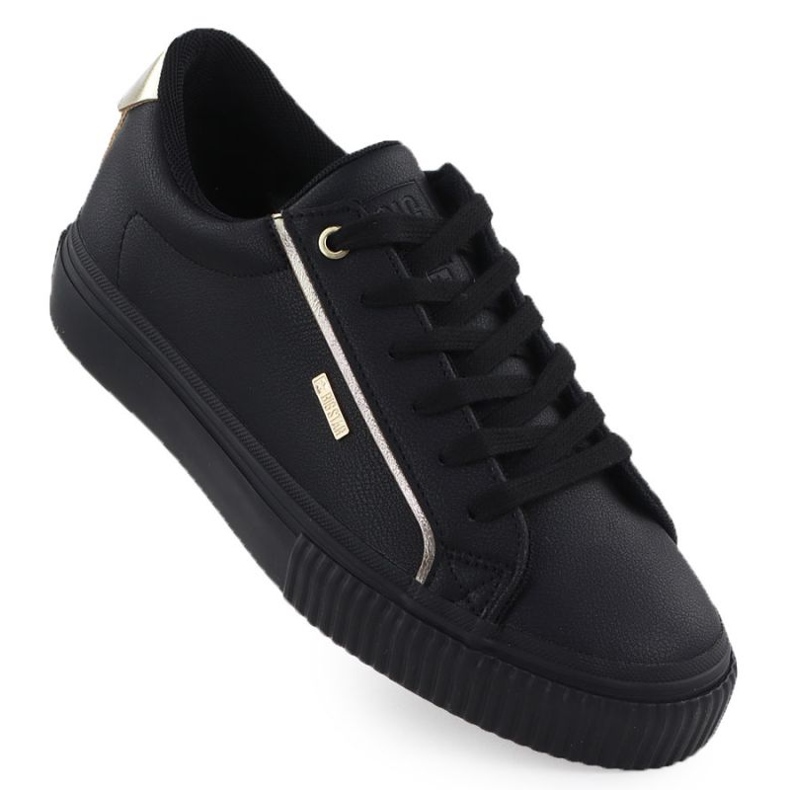 Big Star Eco -Leather Sneakers en SS274025 INT2164A negro