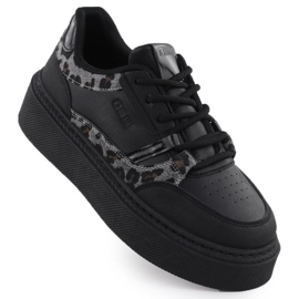 Zapatos deportivos en la plataforma Big Star en SS274358 INT2167B negro