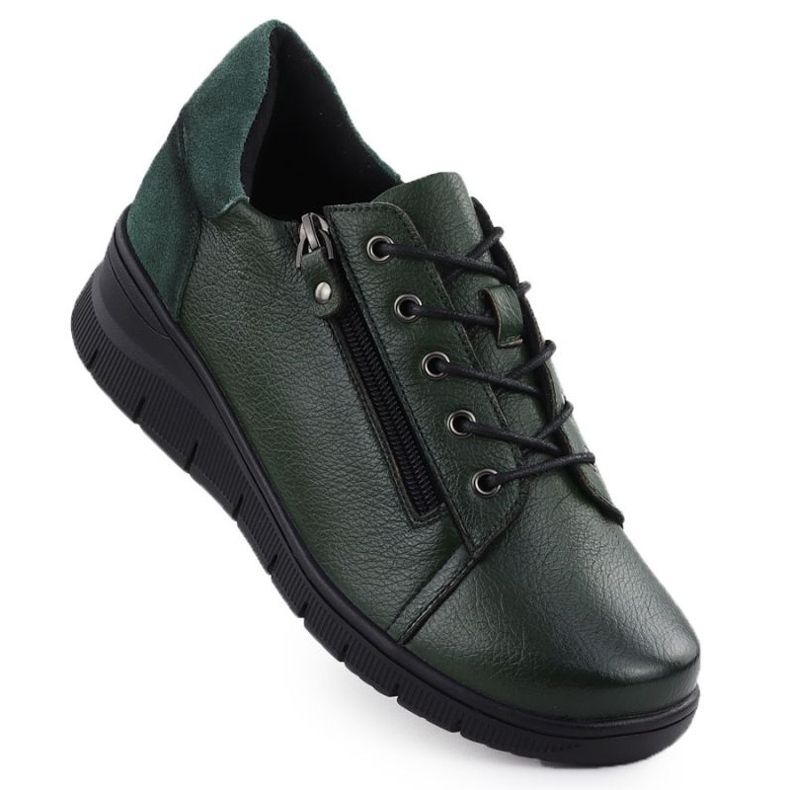 Vinceza Zapatos para Vincez Wedge en 39964 Jan411c verde