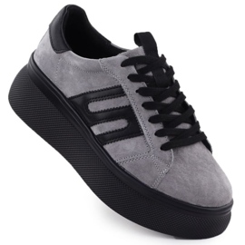 Zapatos de cuero Filippo en DP7175 Paw643 negro