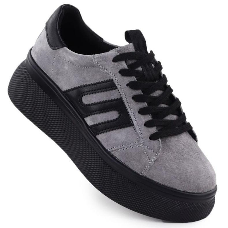 Zapatos de cuero Filippo en DP7175 Paw643 negro