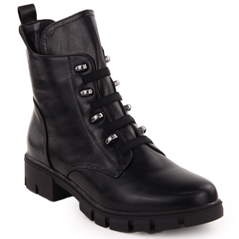 M.Daszyński Boots trabajadores aislados M. Daszyński en MR23123 SAN46 negro