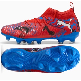 Puma Future 8 Playmakers Jr FG/AG 108750-01 Zapatos rojo