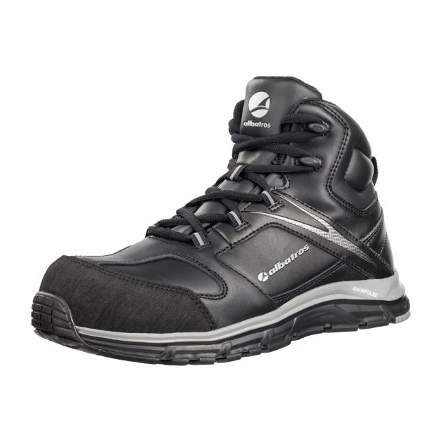 Albatros Vigor Impulse Mid M Mid M MLI-S35B1 Zapatos negro