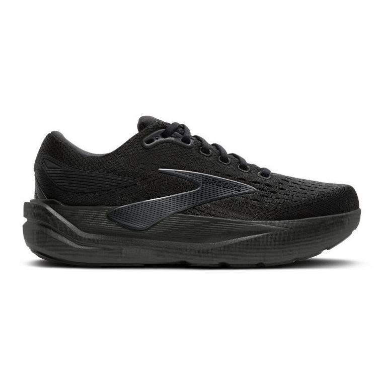 GHOST MAX 3 zapatillas para correr para mujeres después de asfalto negro ancho 1d