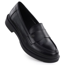 Zapatos mocasines para mujeres Lordsa Black Potocki JE19332 negro