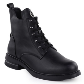 Botas Black Vinceza 26-58578 de las mujeres negro