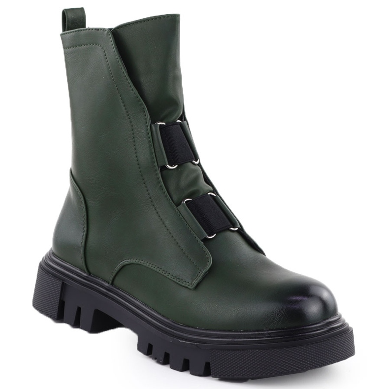 Botas de jezzi verdes de mujeres RMR2150-19