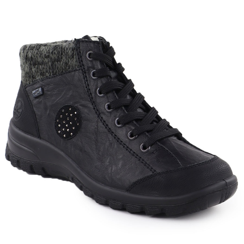 Botas impermeables de cuero impermeable Rieker aislante L7110-01