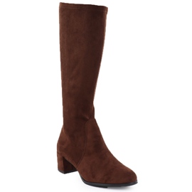 Botas de gamuza de gamuza femenina Sergio Leone KZ205