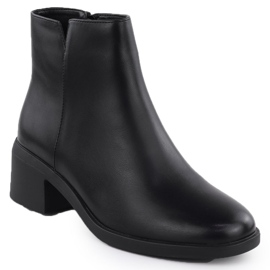 Botas para mujeres aisladas en el Sergio Leone BT25239 negro