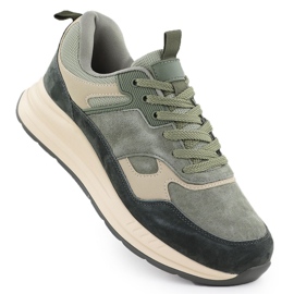 Zapatos de cuero para mujeres Verde T.Sokolski HW J25-23