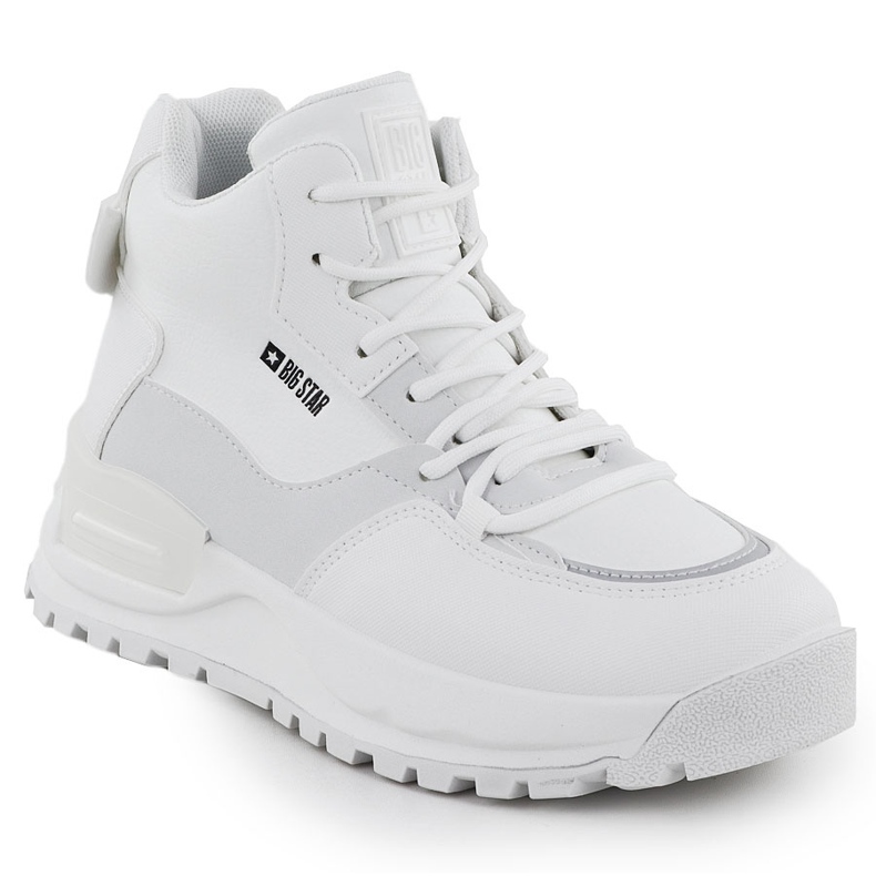 Zapatillas de deporte femeninas en la plataforma Big Star SS274510 blanco