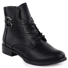 Botas de mujeres Trabajadores aislados Jezzi Black ASA62-119