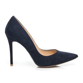 Vices Tacones de ante azul