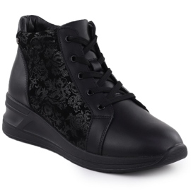 Filippo DBT7280 Botas de cuero con cuñas