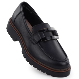Lordy Leather Loafers en la plataforma de mujer Sergio Leone Mk25166-S