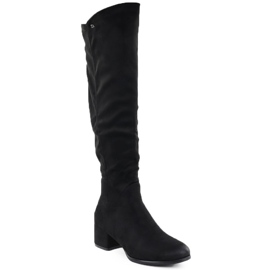 Botas de ante en el T.Sokolski Z24-142 de las mujeres.
