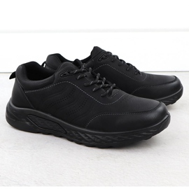 Zapatos de cordones para hombres Black Unisoft 25mn16-9274