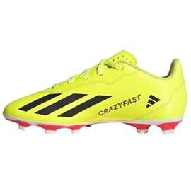 Zapatillas Adidas X Crazyfast Club FxG IF0717 amarillo