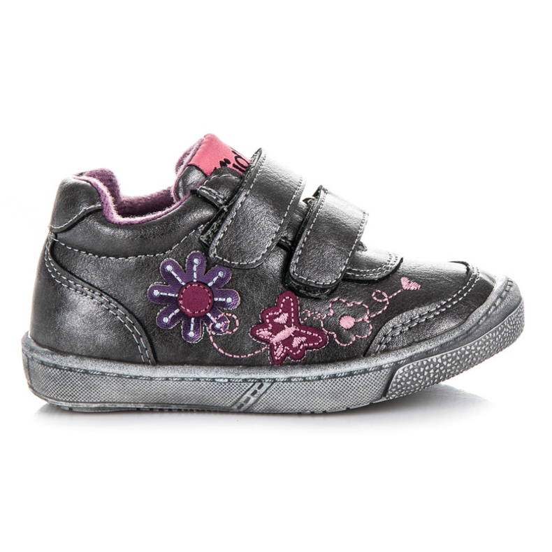 American Club Zapatillas de deporte en flores gris