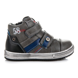 American Club Zapatos de niño gris