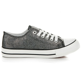 Marquiz Zapatillas con estampado gris