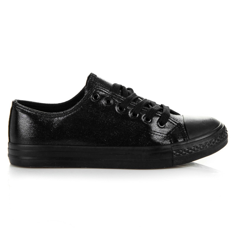 Anesia Paris Zapatillas negras de mujer negro