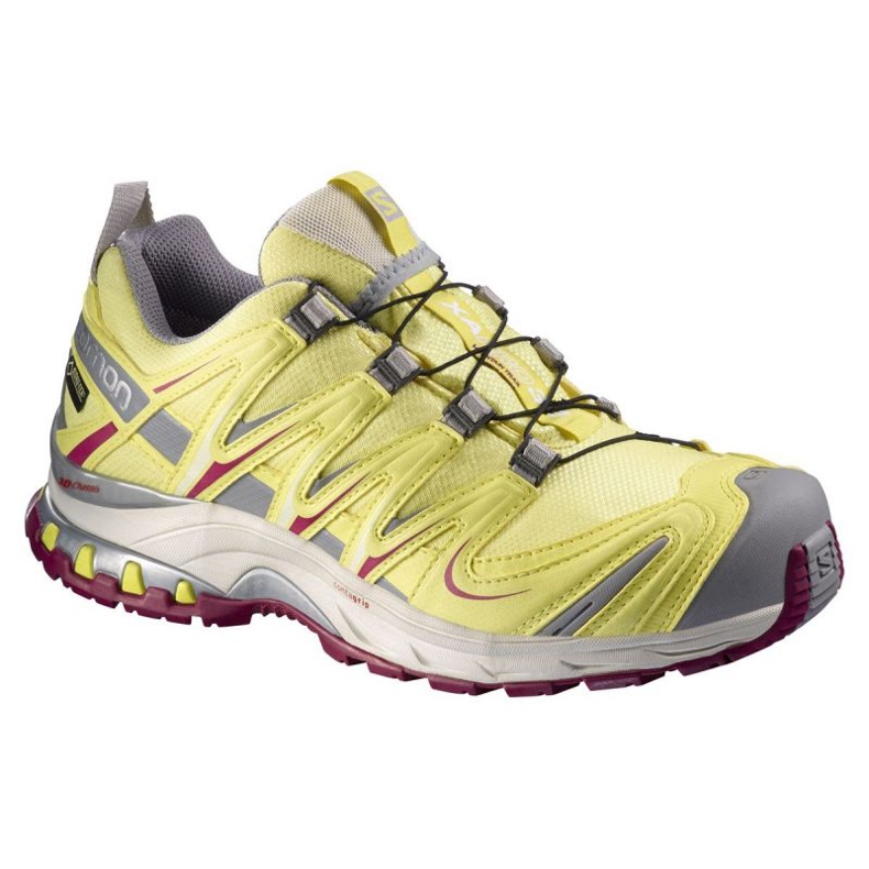 Zapatillas de running Salomon trail XA PRO 3D GTX W L37919600 amarillo