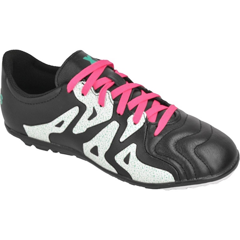 Botas de fútbol Adidas X 15.3 Tf Cuero Jr AF4788 negro negro