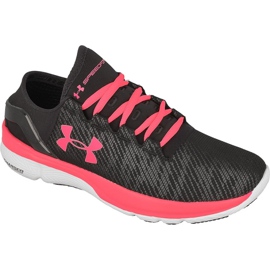 Zapatillas para correr Under Armour Speedform Turbulence Run Fast W 1289792-962 negro rosado